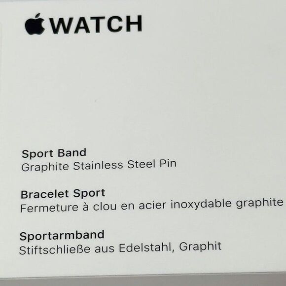 Apple Watch Midnight Sport Band NWB (45MM) - Picture 4 of 10